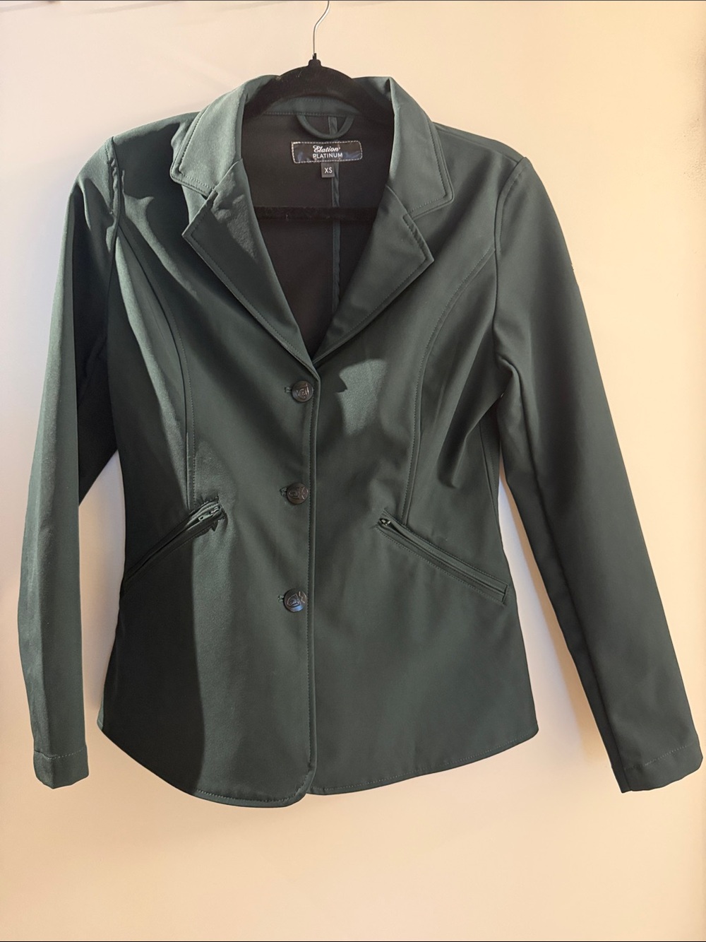 Elation Platinum Women's Dark Green Equestrian show jacket